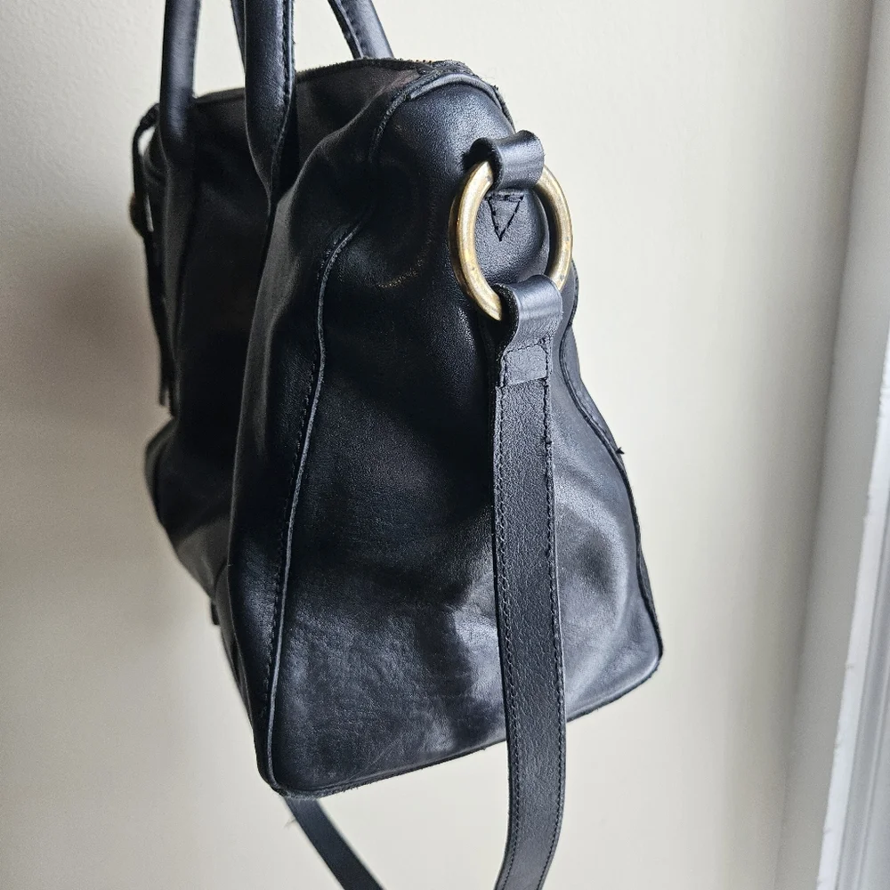 Madewell Black Prague Satchel Bag - Picture 6 of 16